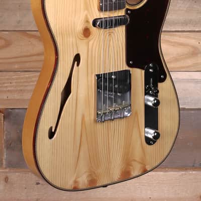 Fender Artisan Knotty Pine Telecaster Thinline Aged Natural w/ Case image 2