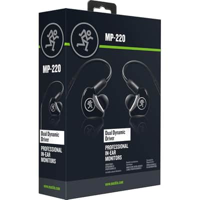 Mackie MP-220 In-Ear Monitors, Dual Dynamic Drivers image 5