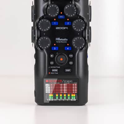 Zoom H6 Studio   Registratore Digitale Palmare