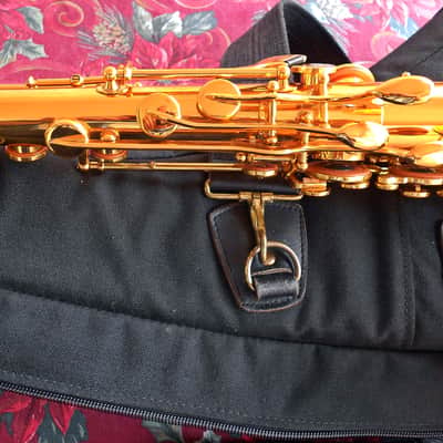 TaiShan Winds Model 7000 Professional Tenor Saxophone Gold-Lacquered Brass image 6