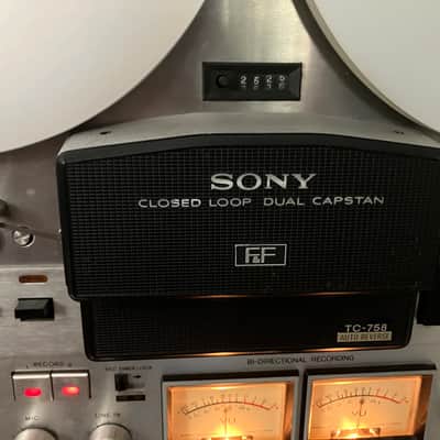 PLEASE READ AD!!! Sony TC-755 1/4” 10.5 inch Auto Reverse Reel to Reel Tape Deck Recorder image 4