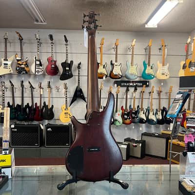 Ibanez SR506 Soundgear Series 6 String Electric Bass Made in Korea - Brown Mahogany image 10