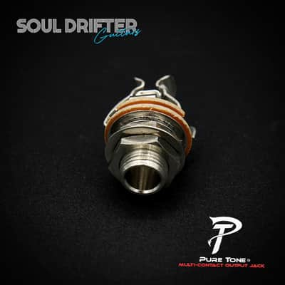 Pure Tone MONO Multi-Contact 1/4″ Output Jack - Nickel image 2