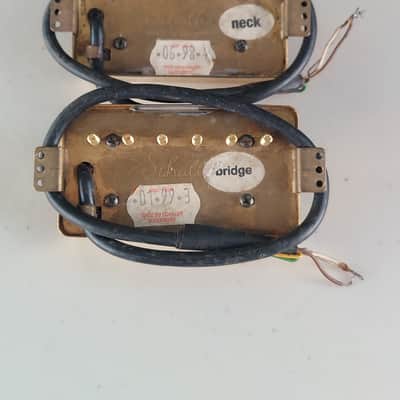 1990's Schaller Humbucker Pickup Set - Neck 7.64k Bridge 8.25k image 2