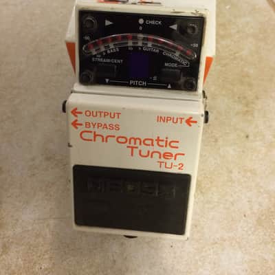 Boss TU-2 chromatic tuner pedal Japan some wear but a BARGAIN image 1