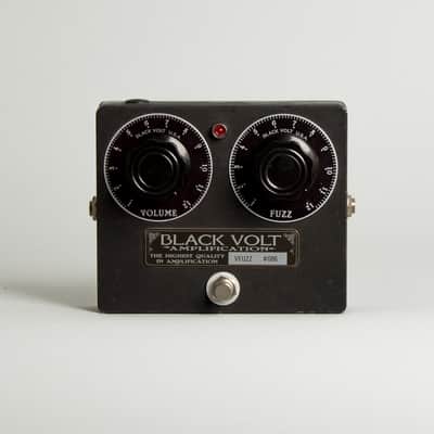 Black Volt Amplification VFUZZ Fuzz Effect (2019), ser. #086. image 1
