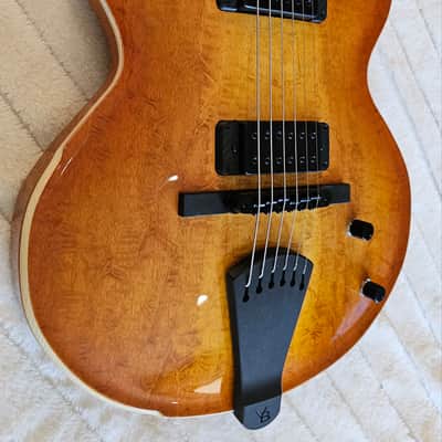 Model 14 Chambered semi-hollow guitar 2024 NEW from VB image 5