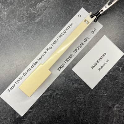 Fatar Replacement HALF Weighted G Key (TP/9S Keybeds) for Kurzweil K2000, Alesis Quadrasynth, Ensoniq SQ2, GEM WX2, Equinox 61, Oberheim OB-3