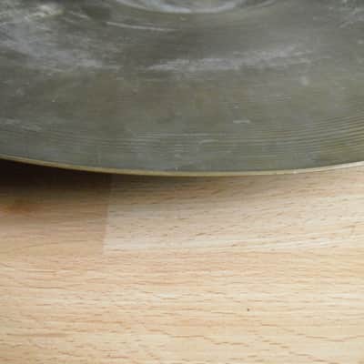 22" Vintage Avedis Zildjian Flat Top or "Cow Bell" Ride Cymbal 3210g image 8