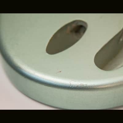 Guitar Mill S-Style Body / Alder / 3 lbs. 9 oz. / Nitrocellulose 'Firemist Silver'/ Light Relic (#GIN-4119) image 5