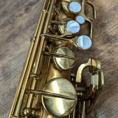 Vintage Early Toneking Saxophone/ Almost 80 Years Old/ Good Condition/ Made in Czechoslovakia/ Working Well/ Free Shipping/ image 24