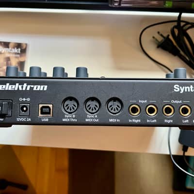 Elektron Syntakt 12 Track Drum Computer & Synthesizer 2022- Present - Black image 4