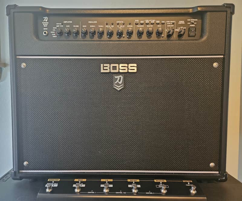 Boss Katana Artist MkII 100-Watt  1x12" Guitar Combo with GA-FCEX Footswitch image 1