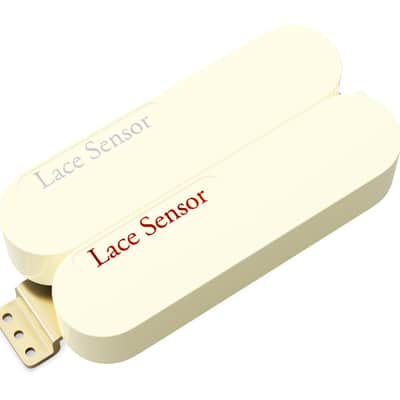 LACE Sensor Dually Humbucker (Red/Silver) - Cream image 1