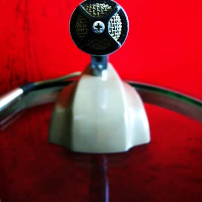 Vintage 1950's Ampex H-1390 / Electro-Voice 636 Omnidirectional Dynamic Microphone Hi Z w stand and cable 664 630 605# 1 image 5