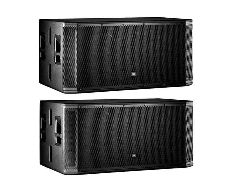 2x JBL SRX828SP Dual 18" 2000 W Powered Subwoofer Pair Active Sub PROAUDIOSTAR image 1
