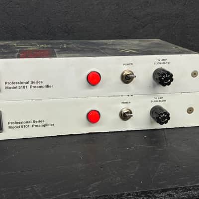 JBL 5101 Microphone Preamp — Pair, Fully Serviced — Circa 1970–72 — Genuine JBL Transformers image 3