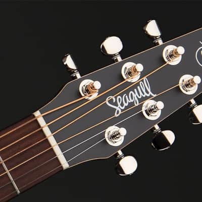 Seagull S6 Original SF Dreadnought Acoustic in Natural image 7