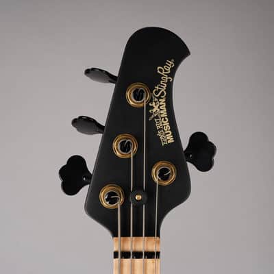 Ernie Ball Music Man USA Stingray Special 4HH Kingpin - Limited Edition BFR - 2021 - Black/Gold image 3