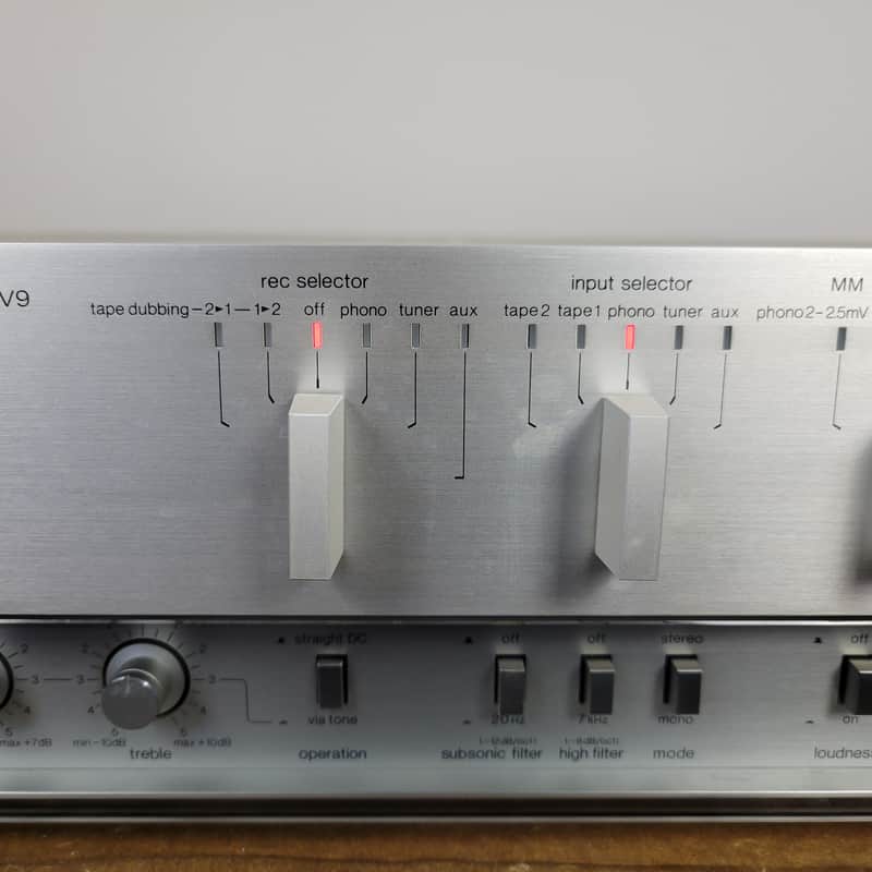 Technics SU-V9 Stereo Integrated DC Amplifier With Original Box