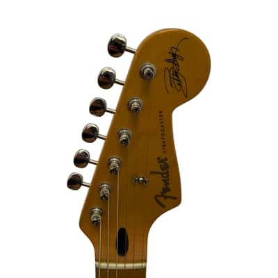 2007 Fender Buddy Guy Artist Series Signature Stratocaster - Black with Polka Dots image 3
