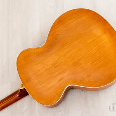 1949 Epiphone Broadway Vintage Archtop Guitar Blonde w/ DeArmond Rythm Chief 1000 Pickup & Case image 17