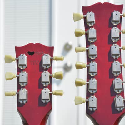 1987 Gibson EDS-1275 Double Neck Heritage Cherry image 6