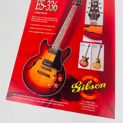 Gibson Custom, Art & Historic Flyer Packet 1996 image 8