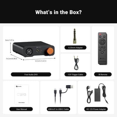 Desktop DAC & Headphone Amp Fully Balanced HiFi Preamp AKM4493 XMOS XU316 image 5