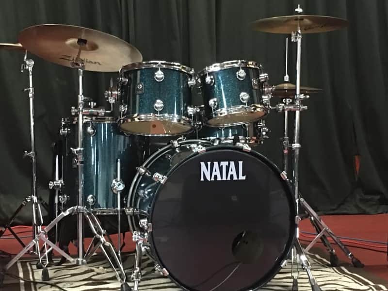 Natal Cafe Racer 2019 British racing green sparkle image 1
