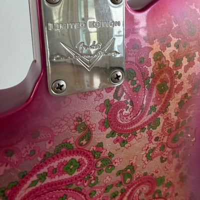 Fender Custom Shop Limited Edition 50’s Thinline Telecaster Relic - Pink Paisley - NAMM Display Model w/ Full Case Candy & COA image 4