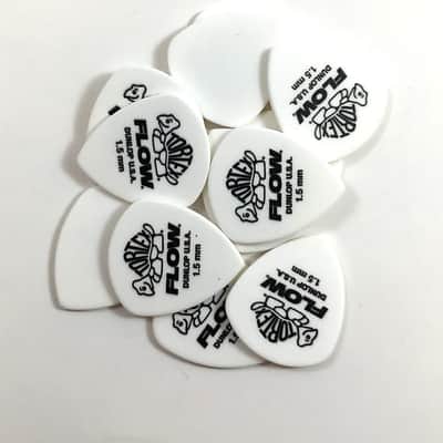 Dunlop Guitar Picks Tortex Flow 12 pack 1.50mm 558P1.50 image 1