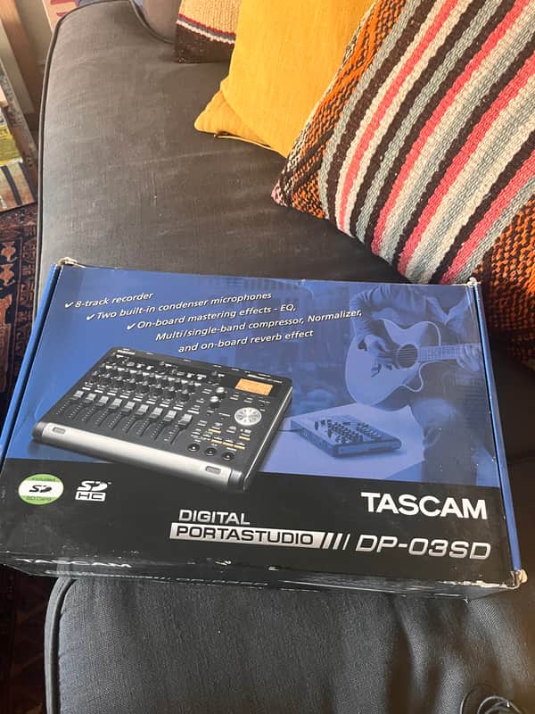 Tascam DP-03SD 8-track Digital Portastudio | Reverb