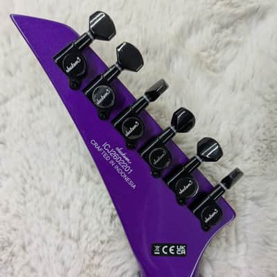 Jackson X Series Kelly KEX, Laurel Fingerboard, Deep Purple Metallic Elec Guitar image 6