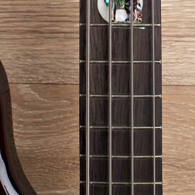 2017 Wolf S8 4 String Active Passive Jazz Bass Sunburst [6 out of 8] image 8