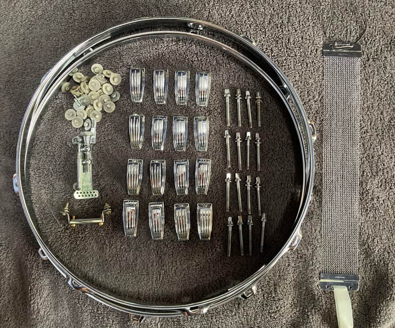 Ludwig Snare Hardware Small lug 60s - Chrome Bild 1