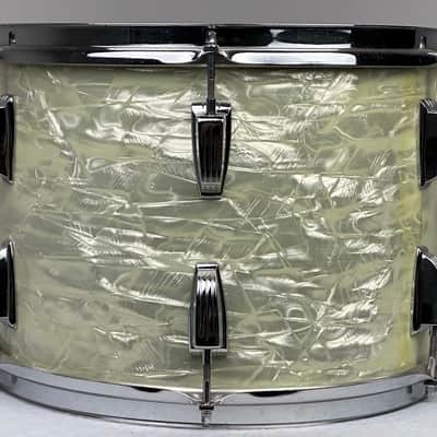 Ludwig 22/13/14/16" 70's 3-ply Drum Set - White Marine Pearl image 16