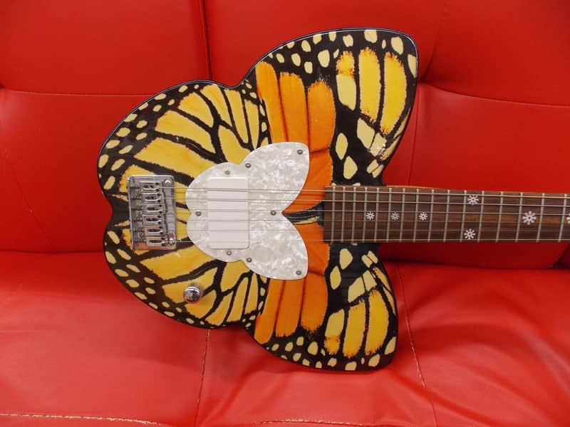Daisy Rock Butterfly Guitar | Reverb