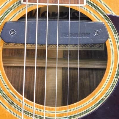 Vintage 1975 Morris W-30 Acoustic-Electric Dreadnought w/ Case! Made In Japan! VERY NICE!!! image 10