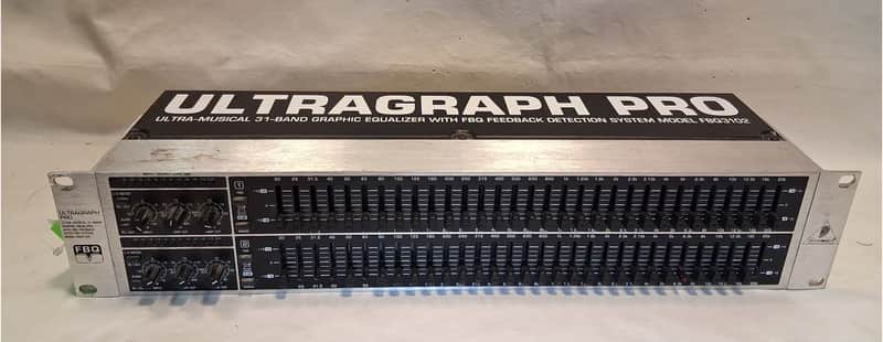 Behringer Ultragraph Pro FBQ3102 31-Band Stereo Graphic EQ