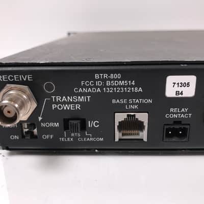 Telex BTR-800 Wireless Intercom w/ 2 TR-825 & 2 TR-800, B4 Block image 10