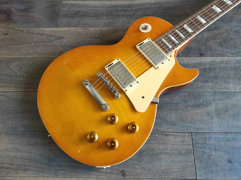 1991 Burny RLG-70 '59 Honeyburst Les Paul (Made in Japan) | Reverb