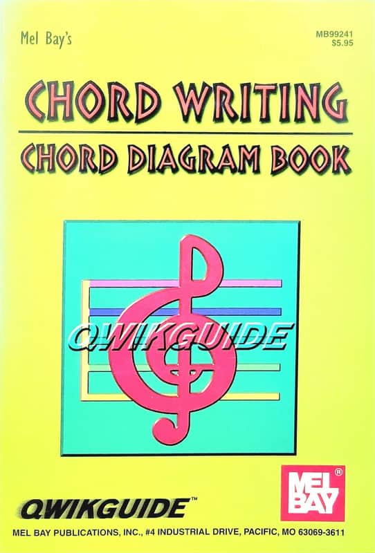 Mel Bay's Chord Writing - Chord Diagram Book image 1