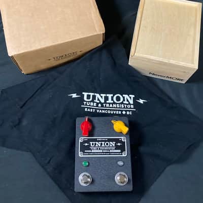 Union Tube & Transistor NeverMore Overdrive - Black - with Wood Box image 1