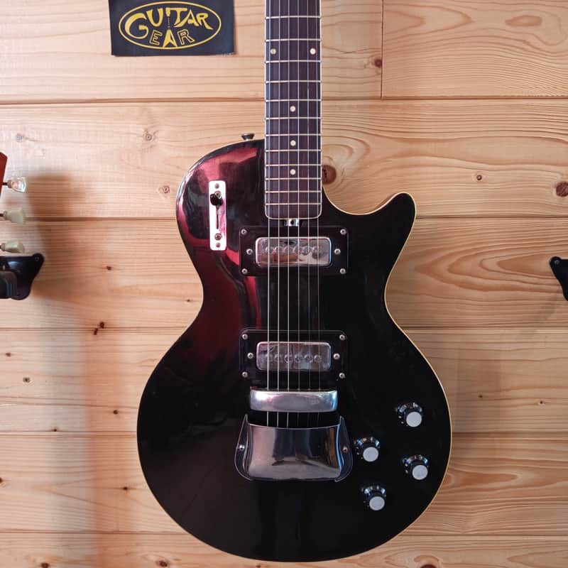 Eko Kiwi Les Paul style - 1970s Black - Made in Italy image 1
