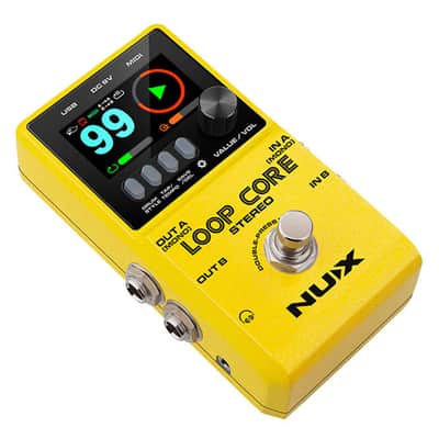 NUX Loop Core Stereo Looper Pedal w/ MIDI and Drum Patterns image 4
