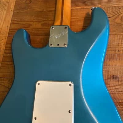 Fender Strat Plus Lace Sensors TBX Wilkinson SPLIT NUT Schallers 1988 - Lake Placid Blue image 8