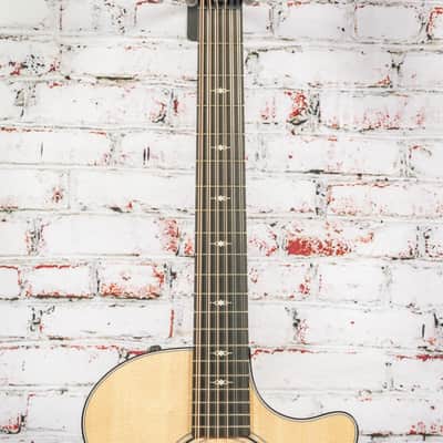 Taylor - (2025) 354ce - 12 String Acoustic-Electric Guitar -Sapele/Sitka - V-Class Bracing - Natural - w/ Hardshell Case - x5052 image 3