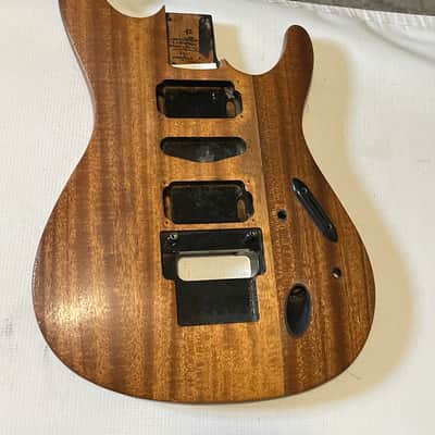 1991 Japan Ibanez 440s S Series Natural Mahogany Guitar Body Original Edge Tremolo Ready image 4