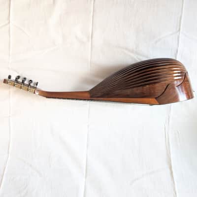 1926 Luigi Embergher Orchestra Model No. 3 — Roman bowlback mandolin, all original. image 22